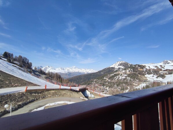 Property grounds - Mountain studio with Mont Blanc view - 3 guests (La Plagne)