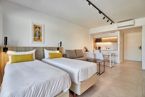 Strykejern/-brett, wi-fi (inkludert) og sengetøy