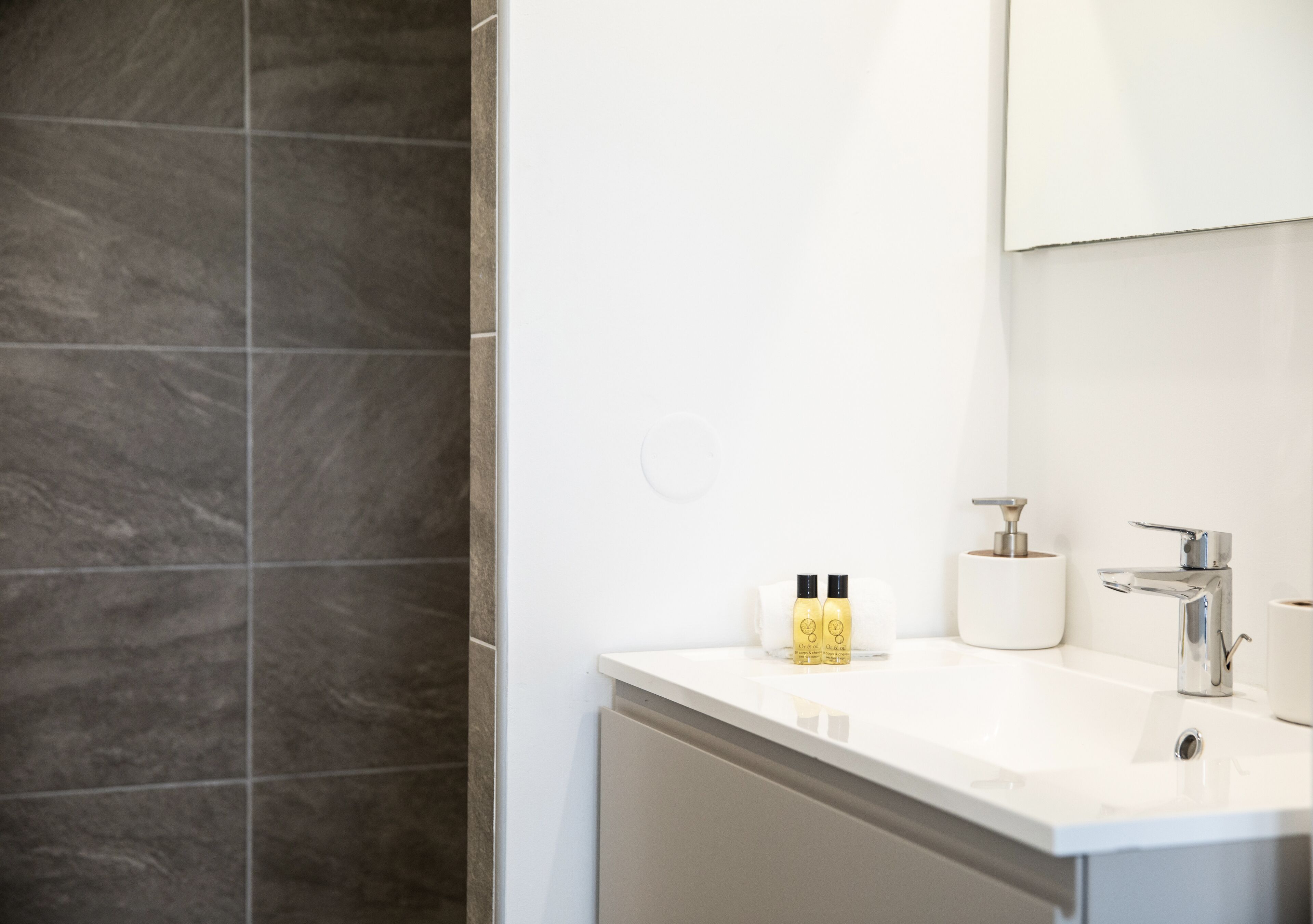 Luxury Apartment, 3 Bedrooms | Bathroom | Shower, free toiletries, hair dryer, towels