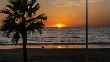 Beach nearby, white sand