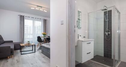 Gemütliches Studio in Swinoujscie | Parkplatz | Haustierfreundlich