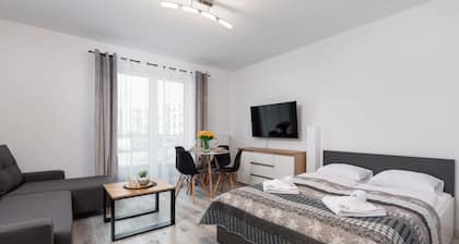 Gemütliches Studio in Swinoujscie | Parkplatz | Haustierfreundlich