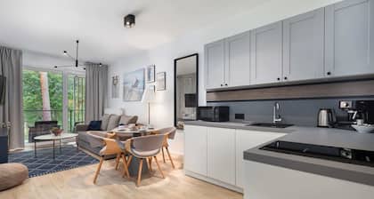 Grunwaldzka 52 | 1 Schlafzimmer| Parkplatz |Balkon