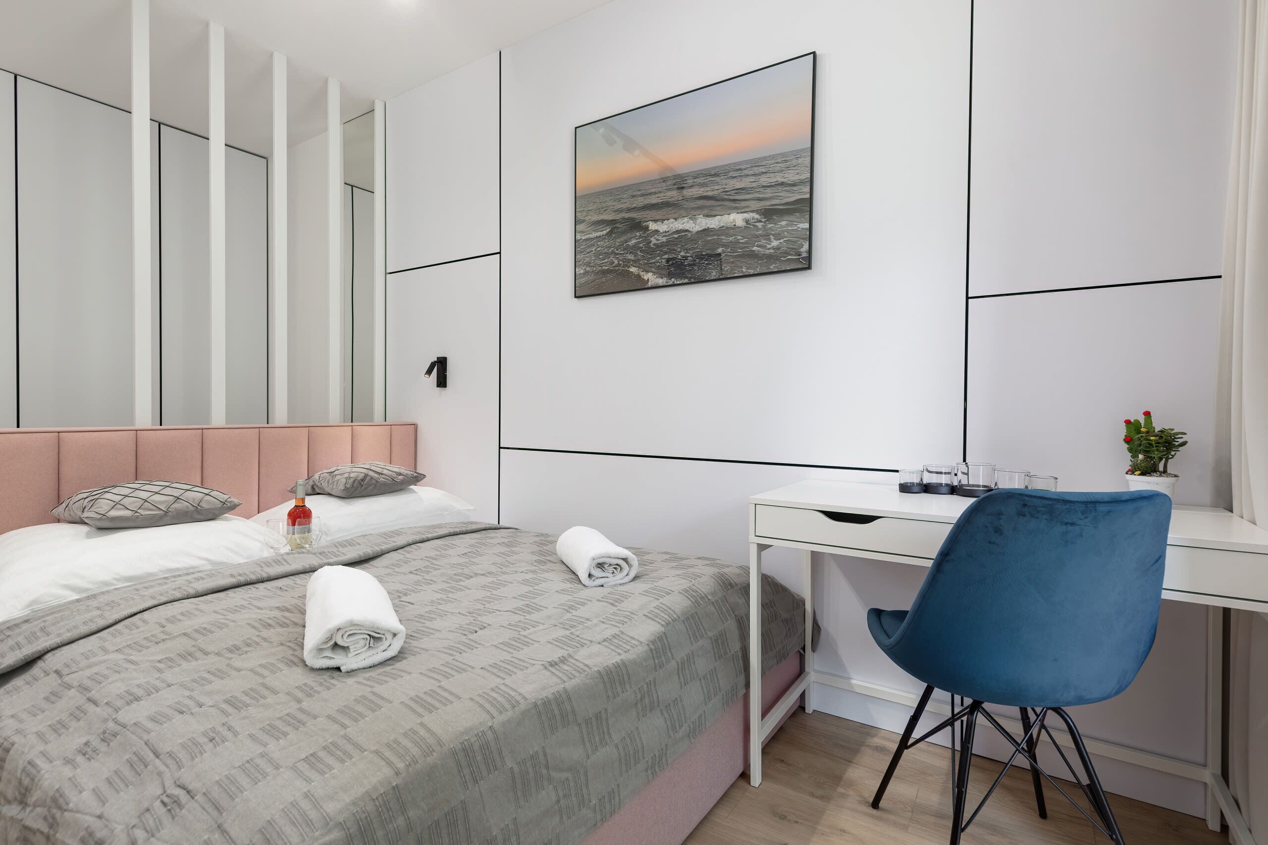 1 Schlafzimmer, Schreibtisch, Bügeleisen/Bügelbrett, WLAN