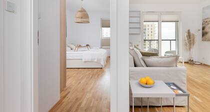 Stylish Apartment with Balcony | Parking | Close to the Beach