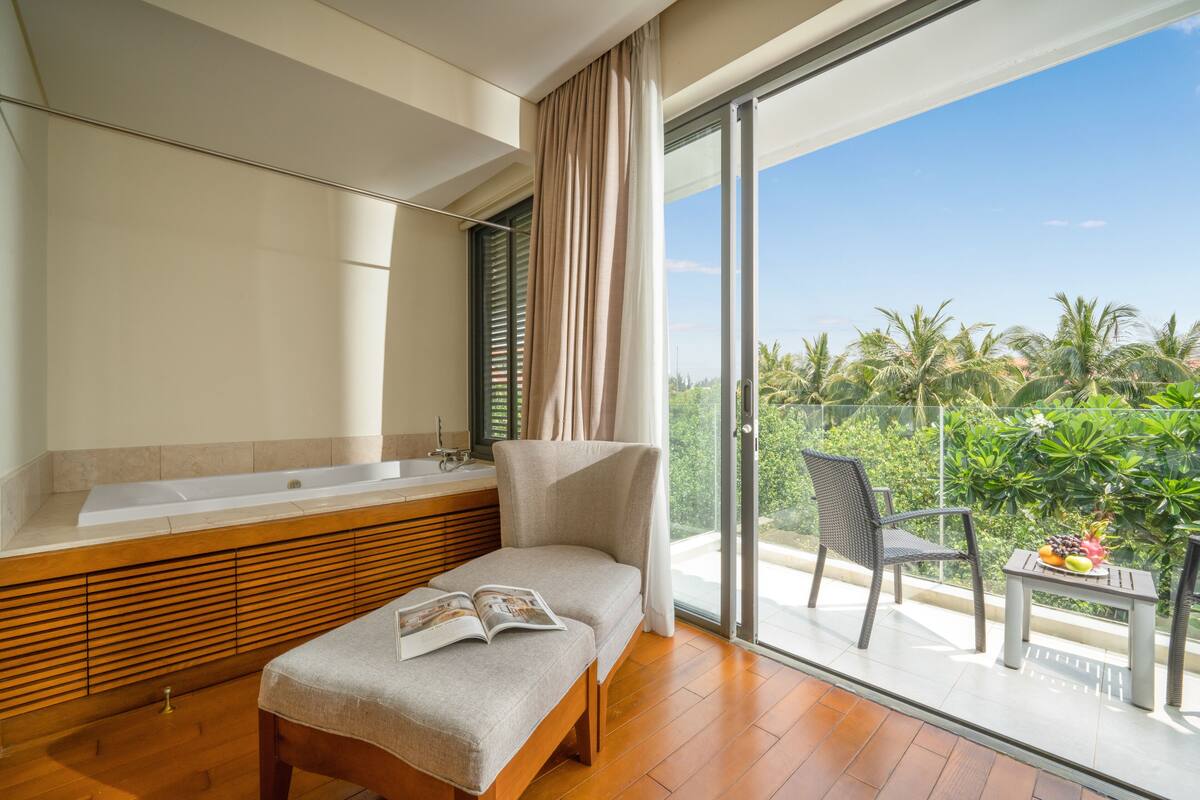 3BR Family Private Pool Villa | 埃及棉床單、高級寢具、舒適加層、客房內保險箱