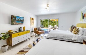 4 chambres, fer et planche à repasser, Wi-Fi gratuit, draps fournis