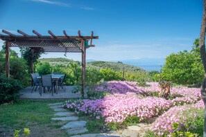 Traditional Duplex | Terrace/patio - Mikros Paradisos Pelion (Volos)