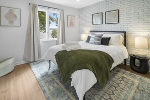 3 bedrooms, iron/ironing board, travel crib, WiFi