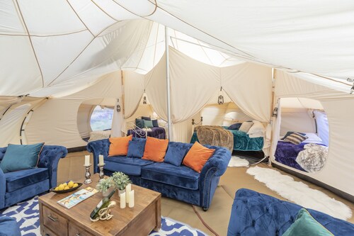 8-bed Lotus Belle Mahal Tent in The Wye Valley