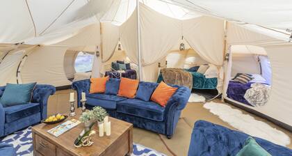 8-bed Lotus Belle Mahal Tent in The Wye Valley