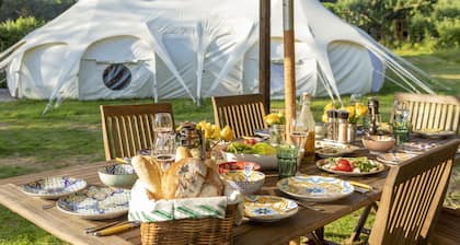 8-bed Lotus Belle Mahal Tent in The Wye Valley