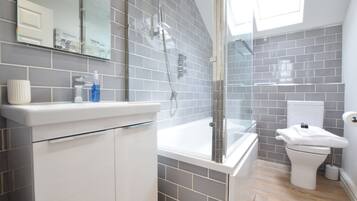 Shower, hair dryer