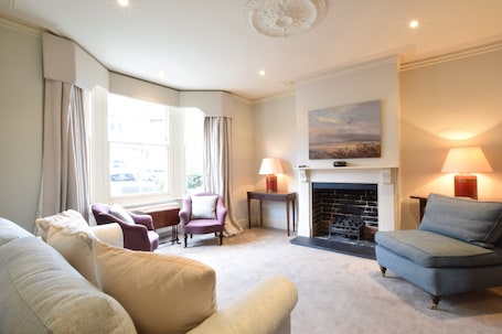 Sala de estar. 14 Dunwich Road, Southwold