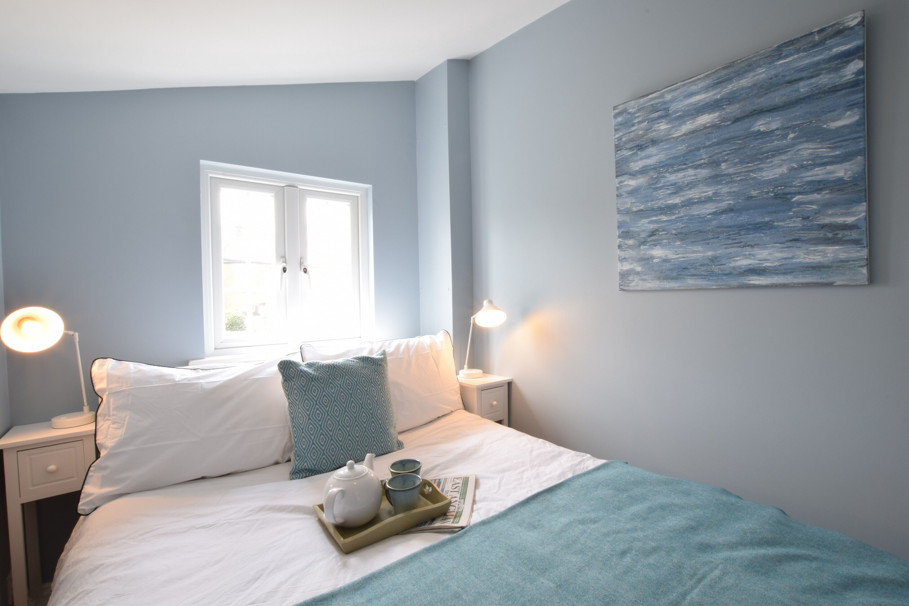 3 quartos, individualmente decorados, individualmente mobiliados