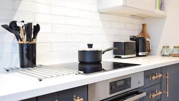 Casa de campo | Cozinha privada | Geladeira, lava-louças, talheres/pratos/utensílios de cozinha