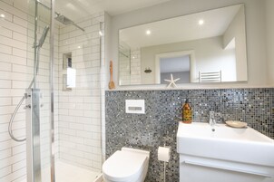 Shower, hair dryer