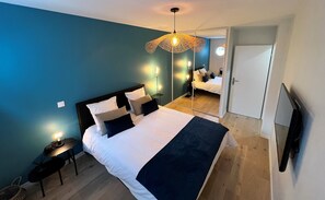2 chambres, bureau, fer et planche à repasser, Wi-Fi gratuit