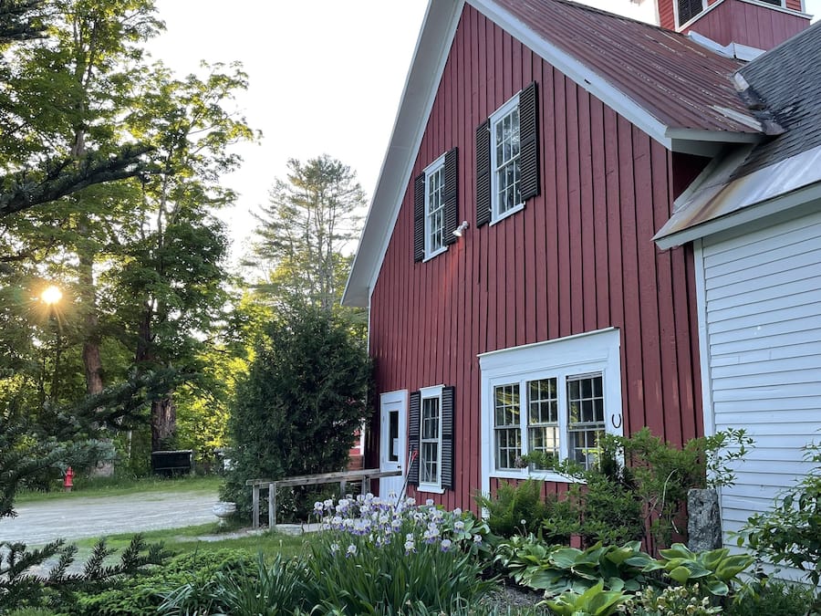 Fassade der Unterkunft