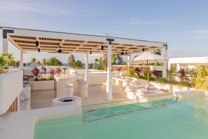 Condo, 3 Bedrooms | Pool | Outdoor pool - New Beachfront Penthouse by RedAwning (Las Terrenas)