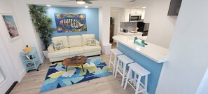 Living area - Bahama Mama House 4 Bedroom Home by RedAwning (South Padre Island)