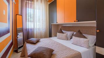 2 camere, ferro/asse da stiro, lenzuola