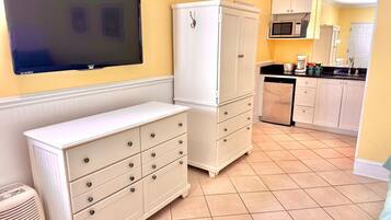 Microwave, coffee/tea maker