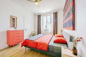 1 chambre, Wi-Fi gratuit, draps fournis