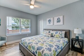 2 dormitorios, tabla de planchar con plancha, wifi y ropa de cama