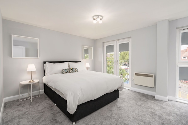 2 Schlafzimmer, Reisekinderbett, WLAN