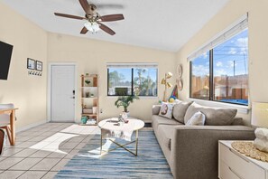 Smart TV, Netflix, books, streaming services