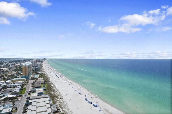 Beach nearby, beach towels