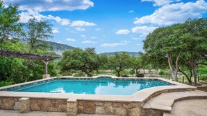 Unclassified image, 2 of 71, button - Directly ON THE Frio river, with a private pool and room for up to 37! (Concan)