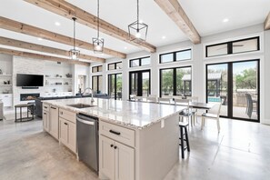 Interior - The most Instagram-able house in Concan. Private pool, hot tub, minutes to THE Frio River (Concan)