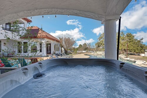 Hill Country Mansion l Pool | Spa