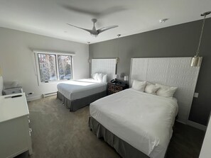 2 bedrooms, desk, iron/ironing board, free WiFi
