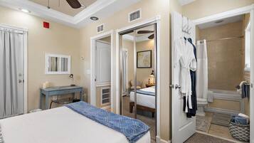 1 soverom, skrivebord, strykejern/-brett og wi-fi