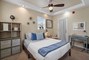 1 bedroom, desk, iron/ironing board, WiFi