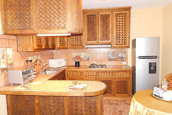 Leilighet, 1 soverom, balkong | Eget kjøkken | Kjøleskap, mikrobølgeovn, kokeplater og oppvaskmaskin