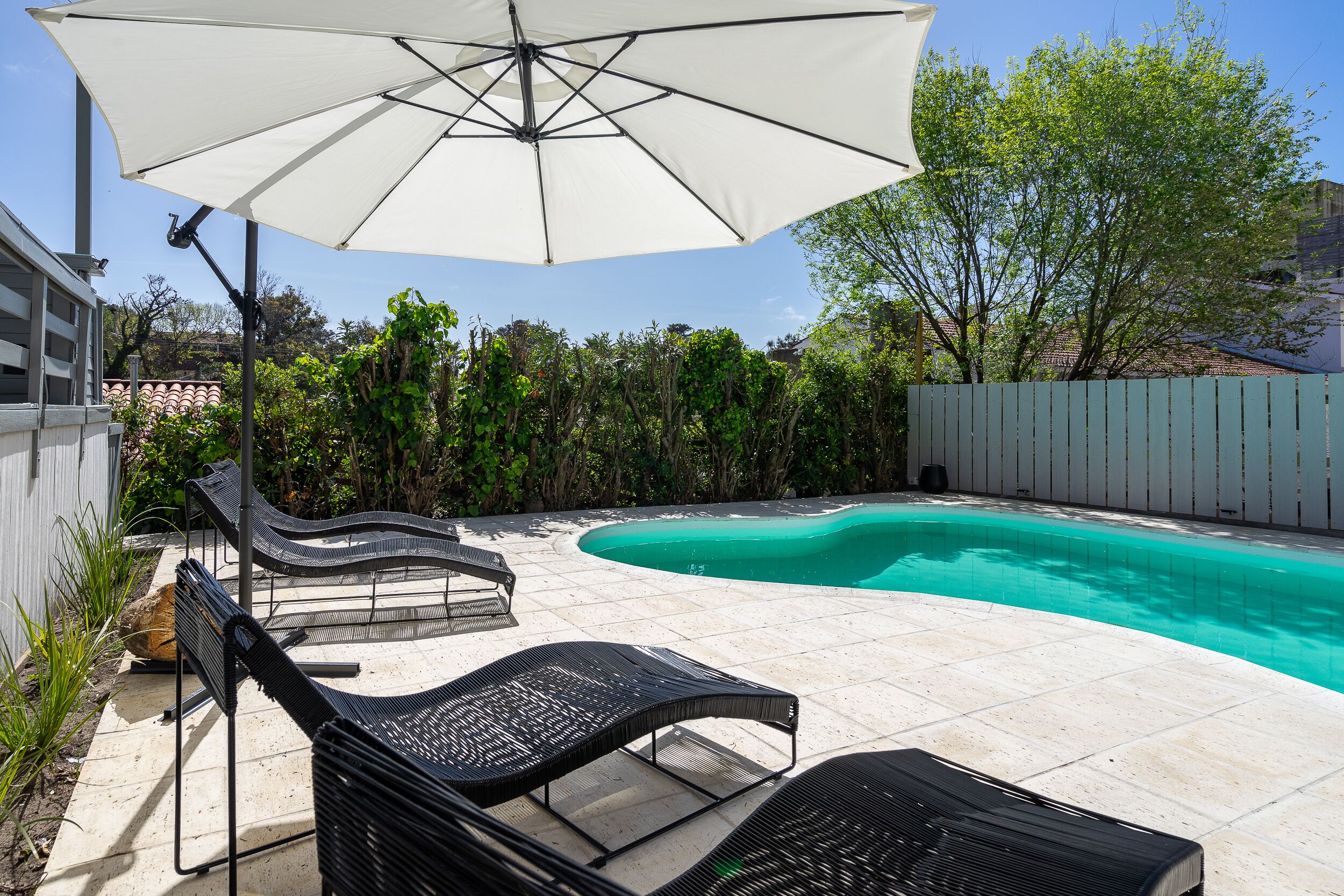 Seasonal outdoor pool