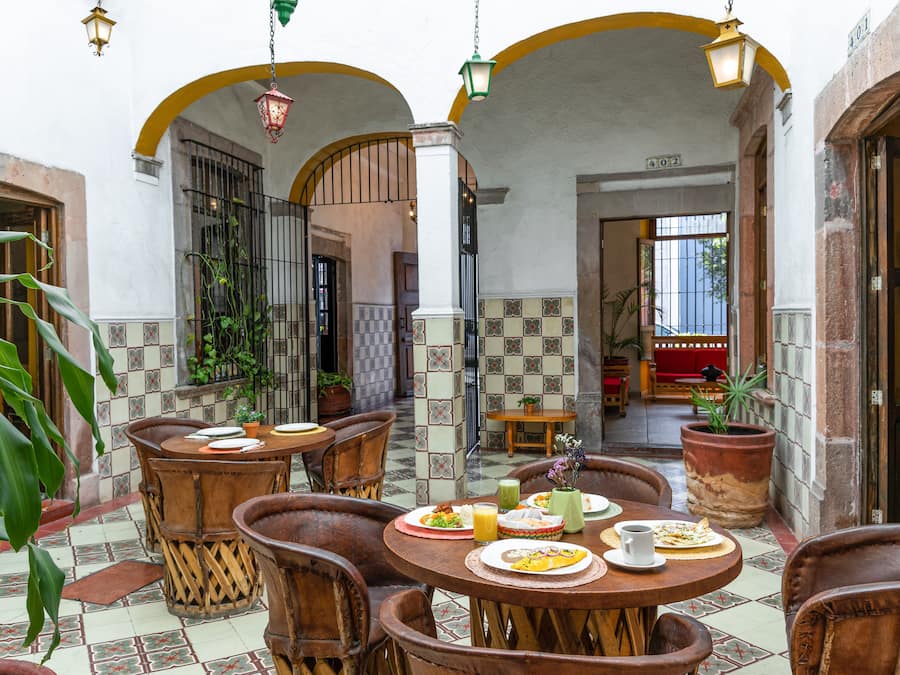 Detalle del interior