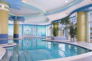 Indoor pool, outdoor pool