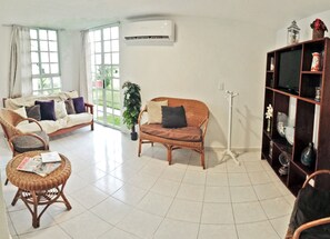 Smart TV, DVD player, streaming services