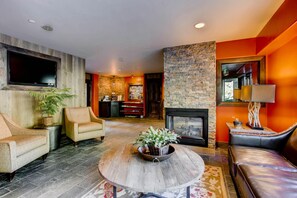 Condo, Multiple Beds (Westwind 302 2BD 2BA Plat. Condo) | Living room | TV - Westwind 302 2BD 2BA Plat. Condo (Vail)