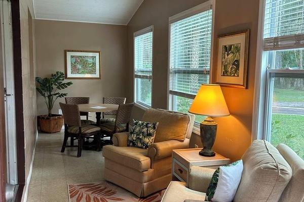 Large 2 Bedroom | Living area | 42-inch Smart TV with cable channels, TV
