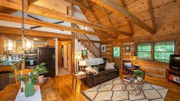 Smart TV, fireplace, video-game console, DVD player