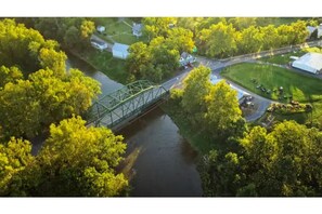 Aerial view - Paw Paw Suite ~ 1 of 5 Unique Stays at Basswood (Capon Bridge)