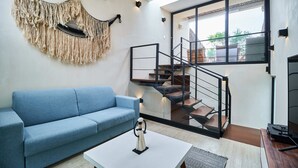 Deluxe-Apartment | Wohnbereich