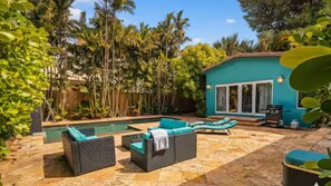 Terrace/patio - Luxury 3BR Fort Lauderdale Home · Heated Saltwater Pool · Near Las Olas (Fort Lauderdale)