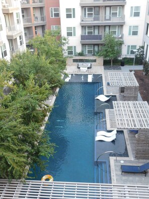 Executive Apartment | Courtyard view